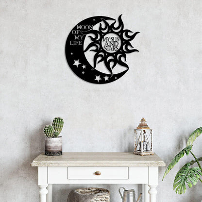 Moon Of My Life Metal Sign