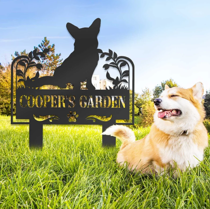 Custom Metal Pet Memorial Garden Sign